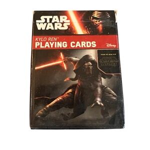 Star Wars Kylo Ren Playing Cards – Force Awakens Disney Cartamundi Deck